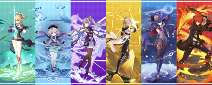 겐신의 등장인물